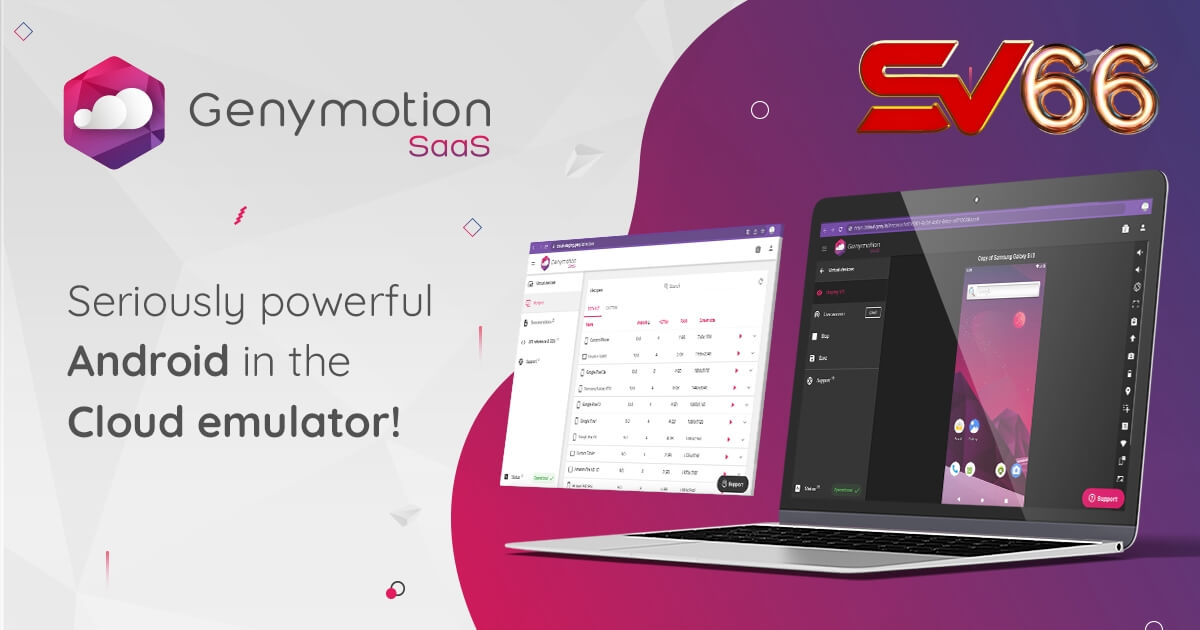 Giả lập Android Genymotion chơi SV66
