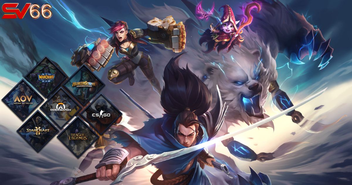 E-Sport SV66 đang mang sức hút khủng cho giới trẻ Việt Nam